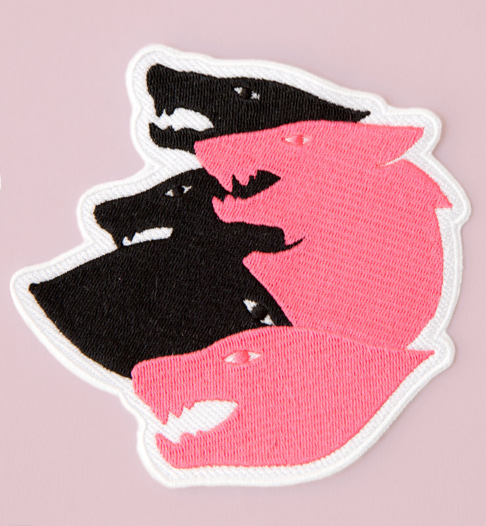 HOUNDS EMBROIDERED PATCH